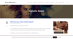 Desktop Screenshot of natalieportman.com